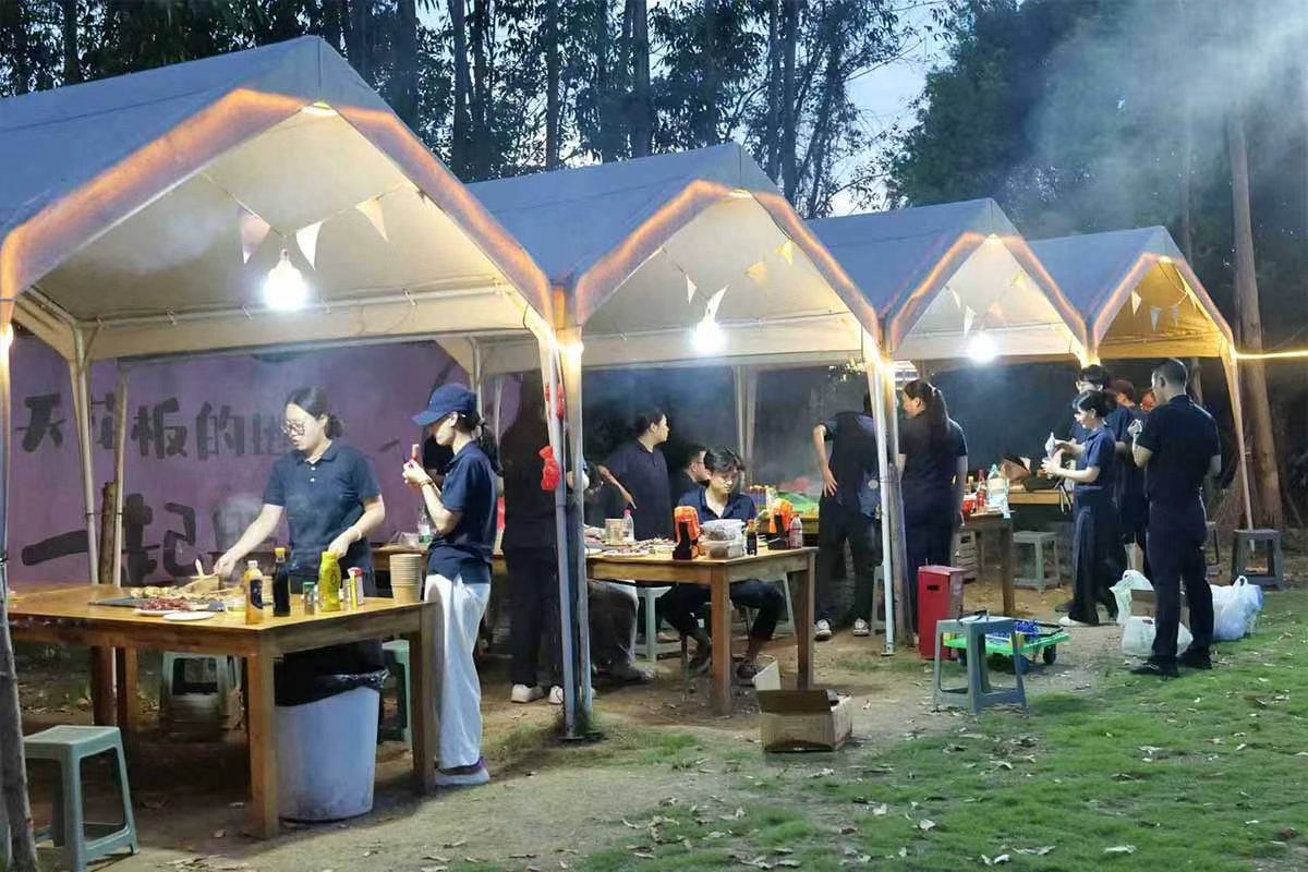 久信达欢乐田园团建：烧烤飘香间，共筑团队情(图4)